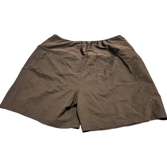 Men's Gradual Black Athletic Shorts XL With 2-In-1 Liner Polyester/Elastane Blen - Picture 2 of 7